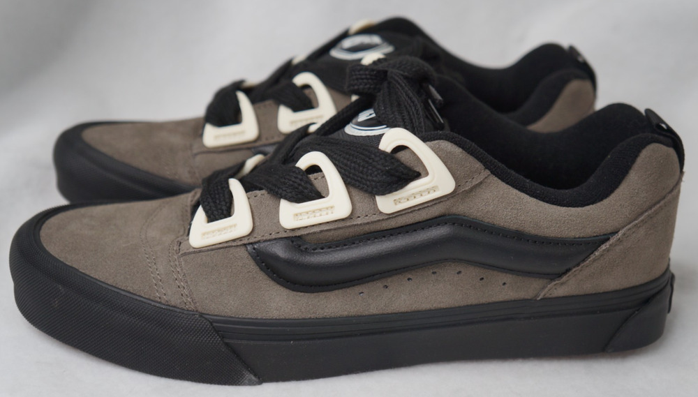 New! Vans "Knu Skools DR" Grey/ Marshmallow White Size 10.5
